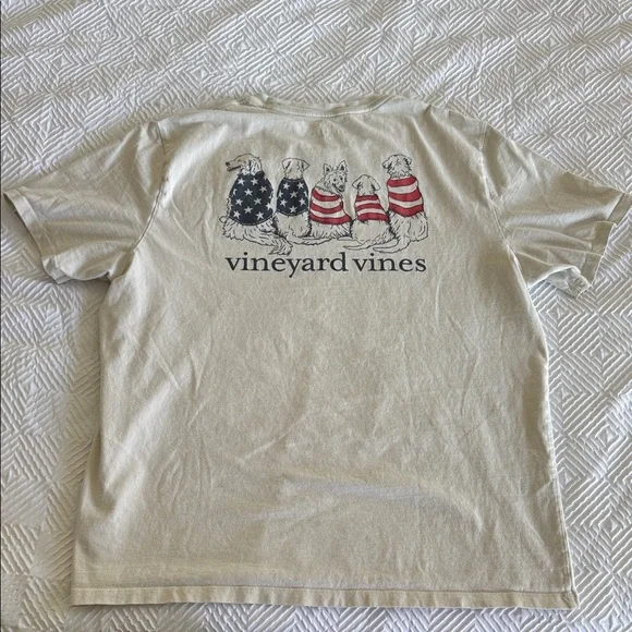 Vineyard Vines Americana Dogs Graphic Ter - Picture 4 of 6
